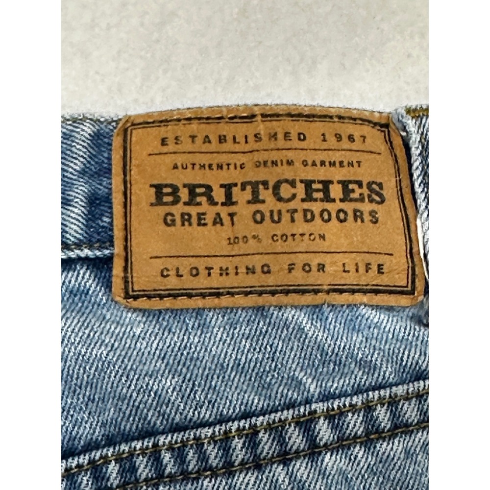 Britches Great Outdoors Jeans Women Size 8 Blue Vintage High Rise Denim Good